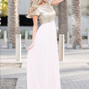 Elegant maxi formal dress
